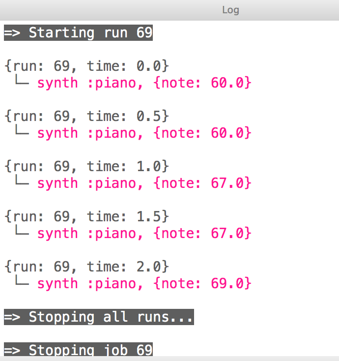 Sonic Pi Log Viewer